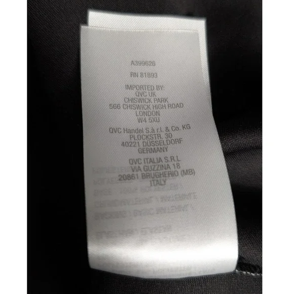 Susan Graver Blue Black LK Fusion Animal Print Long Sleeve Tie Waist‎ Coat Small - Picture 12 of 13